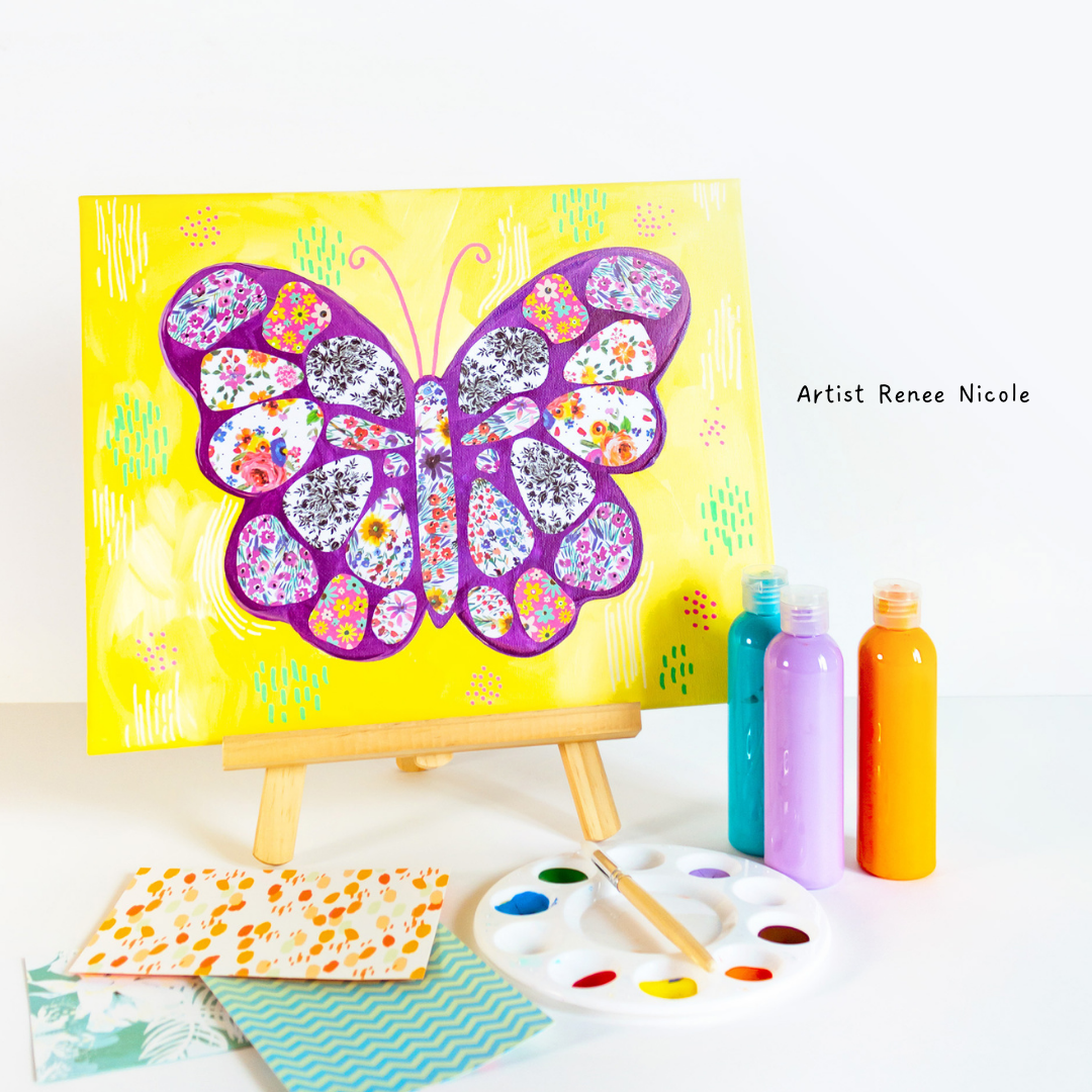 Kids' Paint!  Birthday Party for ages 4-13 - Artist Renee Nicole