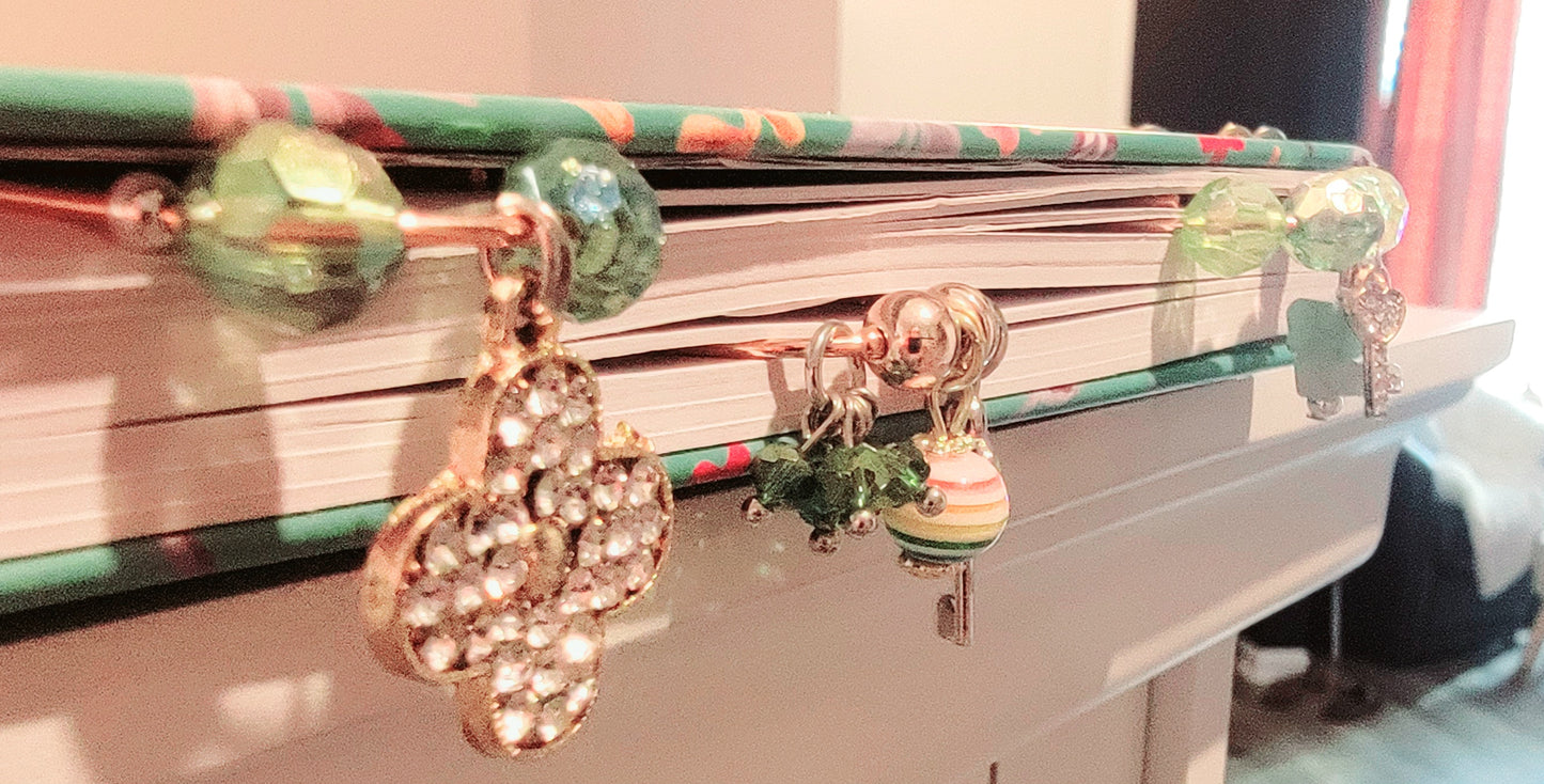 Lucky Paperclip Bookmark Charms - Thrice Exceptional